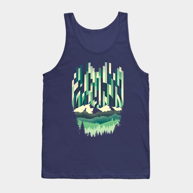 Sunrise in Vertical Tank Top by digsy